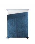 Narzuta velvet 220x240 Luiz 6 granatowa Eurofirany