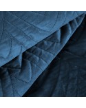 Narzuta velvet 220x240 Luiz 6 granatowa Eurofirany