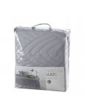Narzuta velvet 170x210 Luiz 6 srebrna Eurofirany