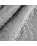 Narzuta velvet 170x210 Luiz 6 srebrna Eurofirany