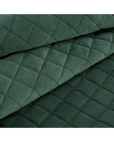 Narzuta velvet 220x240 Laura ciemnozielona Eurofirany