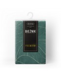Bieżnik welwetowy 35x140 Blink 18 ciemnomiętowy Eurofirany