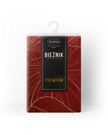 Bieżnik welwetowy 35x140 Blink 18 ceglasty Eurofirany