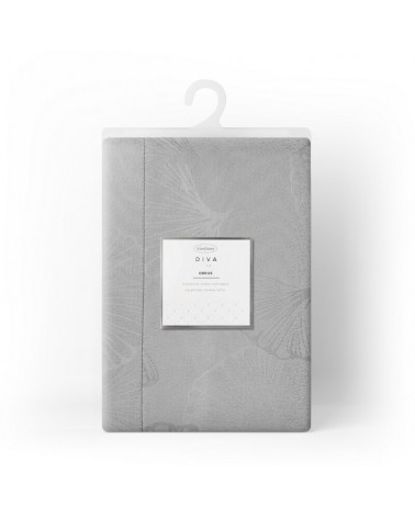 Obrus plamoodporny 145x300 Diana srebrny Eurofirany