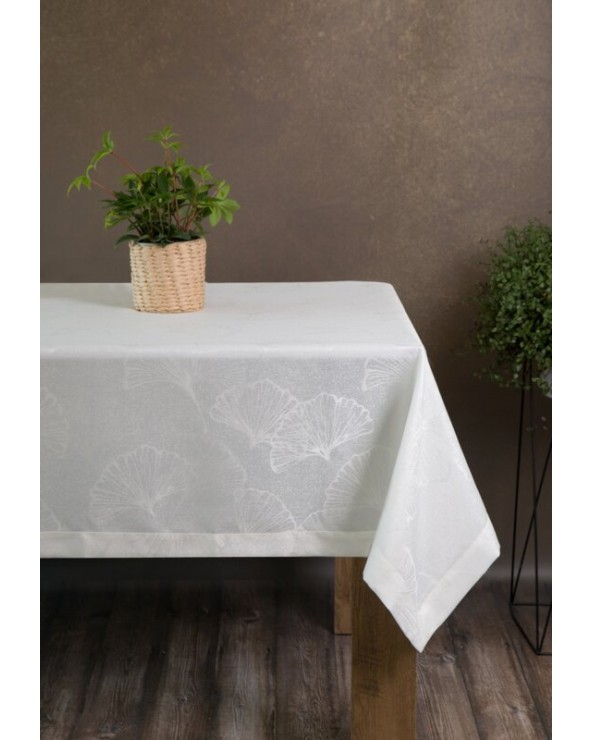 Obrus plamoodporny 140x180 Doris naturalny Eurofirany