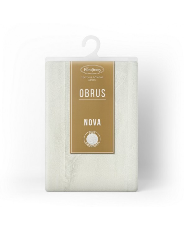 Obrus plamoodporny 140x180 Doris naturalny Eurofirany