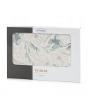 Obrus z lnem 145x240 Ines 10 beżowy Eurofirany