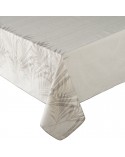 Obrus z lnem 145x240 Ines 11 beżowy Eurofirany