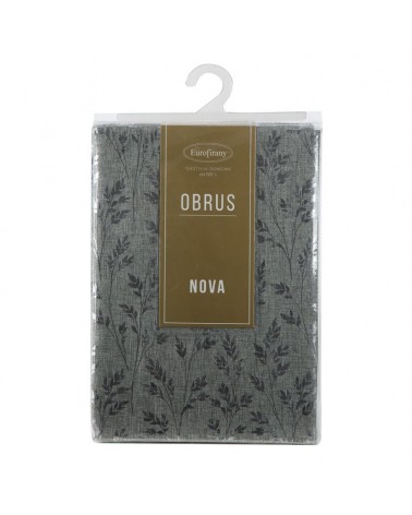 Obrus 140x260 Simona srebrny Eurofirany