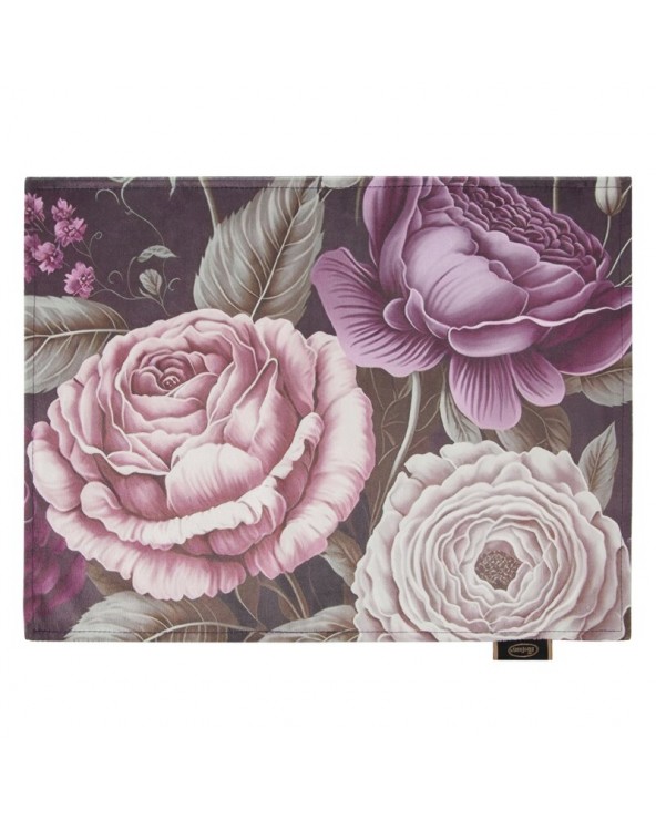Serwetka 30x40 Velvet kpl 4 szt fioletowa/pudrowa Eurofirany