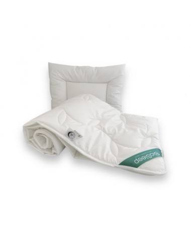Komplet 90x120+40x60 tencel całoroczny antybakteryjny BioSleep Poldaun