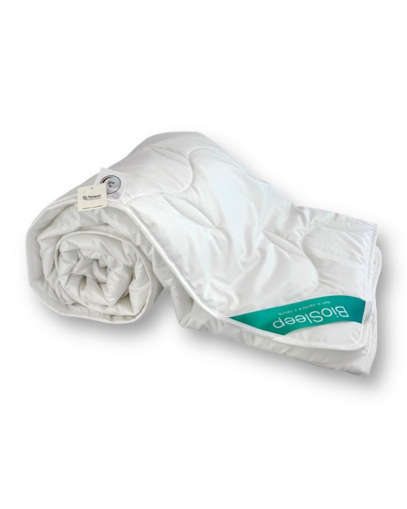Kołdra 100x135 tencel ultralekka antybakteryjna BioSleep Poldaun