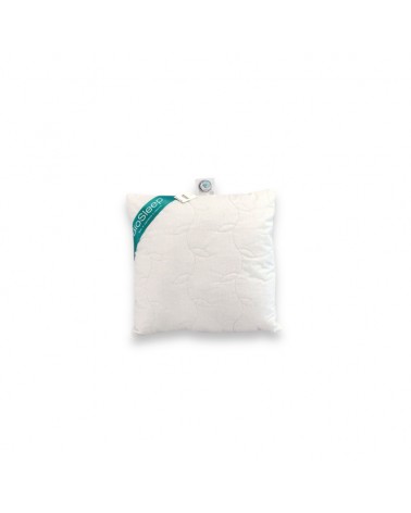 Poduszka 40x40 tencel antybakteryjna BioSleep pikowana z zamkiem Poldaun