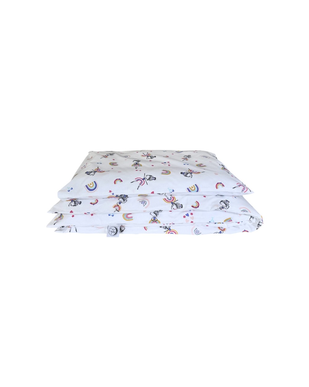 Pościel bawełna 90x120+40x60 BeBaby Balerina Poldaun