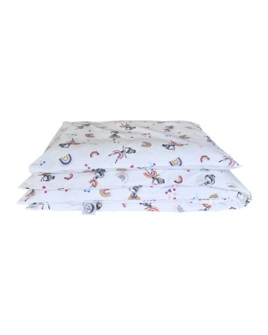 Pościel bawełna 90x120+40x60 BeBaby Balerina Poldaun
