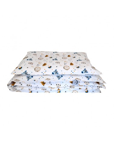 Pościel bawełna 90x120+40x60 BeBaby Zebra Poldaun