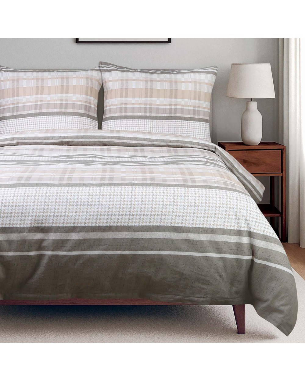 Pościel bawełna 160x200 + 2x70x80cm 71489/1 COTTONLOVE Darymex