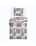 Pościel flanela bawełniana 140x200 + 1x70x80cm 31511/1 FLANELOVE Darymex
