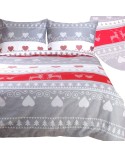 Pościel flanela bawełniana 140x200 + 1x70x80cm 31516/1 FLANELOVE Darymex