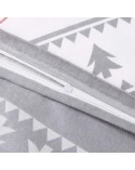 Pościel flanela bawełniana 160x200 + 2x70x80cm 31516/1 FLANELOVE Darymex