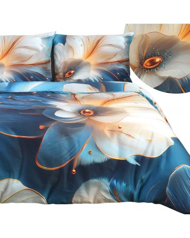 Pościel satyna bawełniana 180x200 + 2x70x80cm 12414 SATYNLOVE PREMIUM Darymex