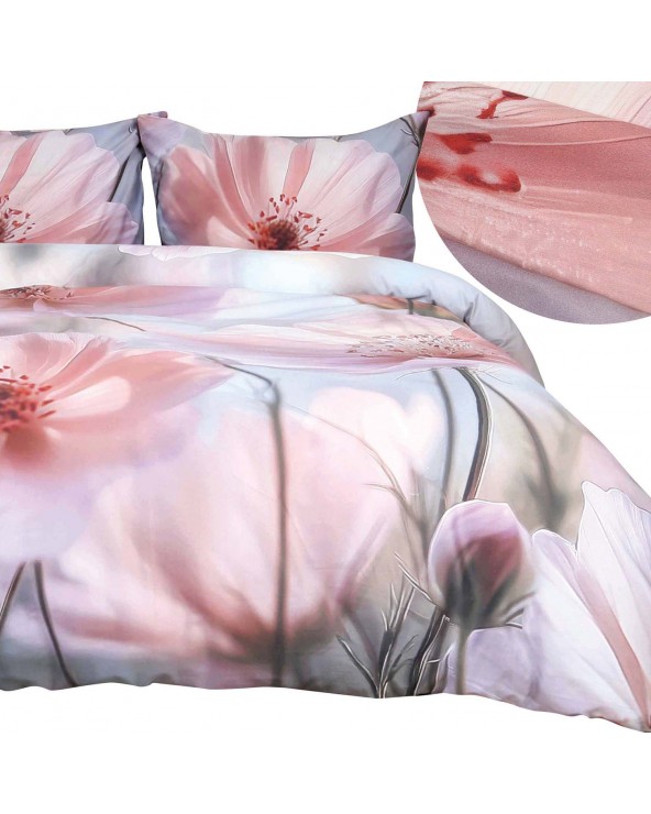 Pościel satyna bawełniana 200x220 + 2x70x80cm 12417 SATYNLOVE PREMIUM Darymex