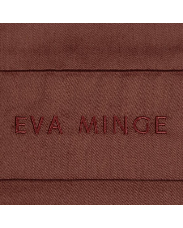 Pościel makosatyna 160x200 + 2x70x80cm Elegant 1I marsala Eurofirany