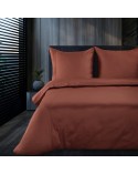 Pościel makosatyna 140x200 + 1x70x80cm Elegant 1I marsala Eurofirany