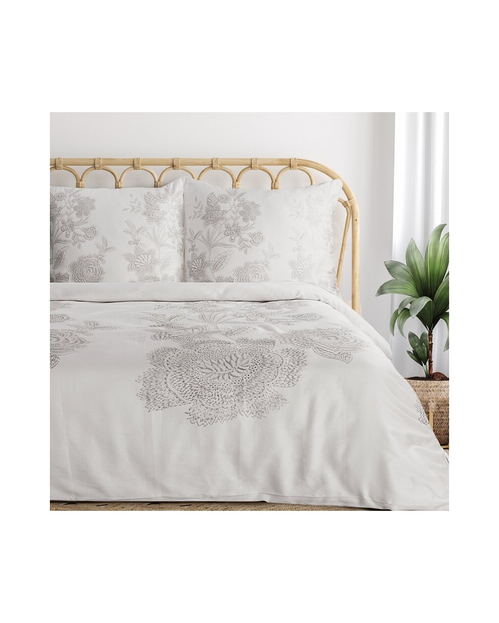 Pościel satyna bawełniana 200x220 + 2x70x80cm Premium 27 Eurofirany