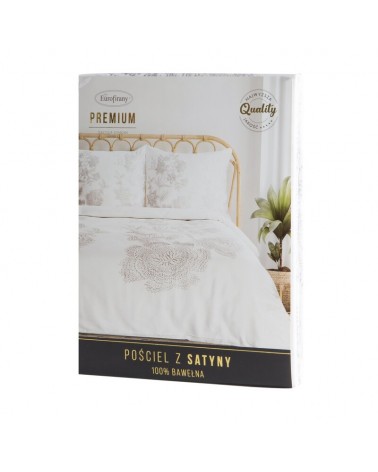 Pościel satyna bawełniana 200x220 + 2x70x80cm Premium 27 Eurofirany