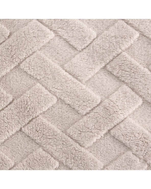 Koc pluszowy 150x200 Caro beżowy Eurofirany