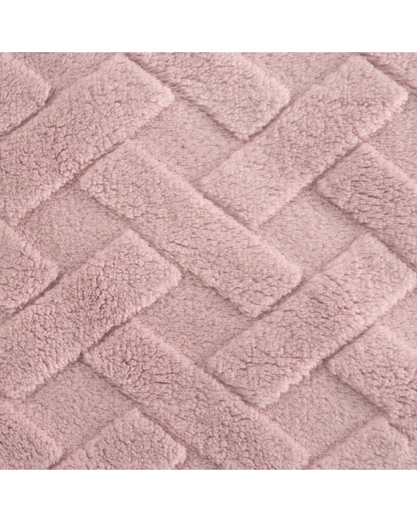 Koc pluszowy 150x200 Caro różowy Eurofirany