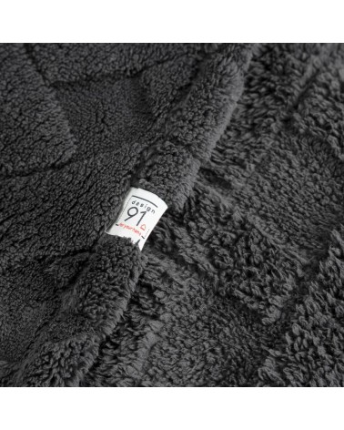 Koc pluszowy 150x200 Caro stalowy Eurofirany