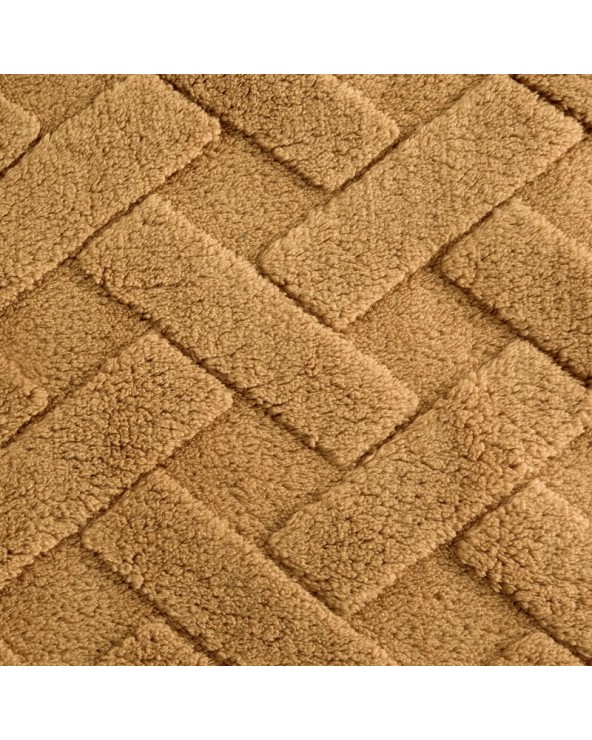 Koc pluszowy 170x210 Caro miodowy Eurofirany