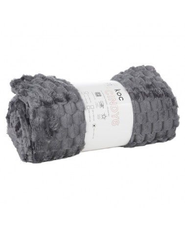 Koc pluszowy 150x200 Cindy 6 stalowy Eurofirany