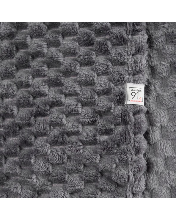 Koc pluszowy 150x200 Cindy 6 stalowy Eurofirany