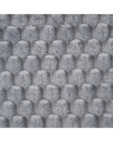 Koc pluszowy 70x160 Cindy 6 srebrny Eurofirany