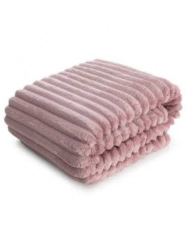 Koc pluszowy 170x210 Soft pudrowy Eurofirany