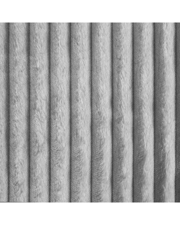 Koc pluszowy 200x220 Soft srebrny Eurofirany