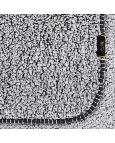 Koc sherpa baranek 170x210 Koala stalowy/biały Eurofirany