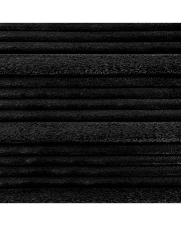 Koc pluszowy 200x220 Nina czarny Eurofirany