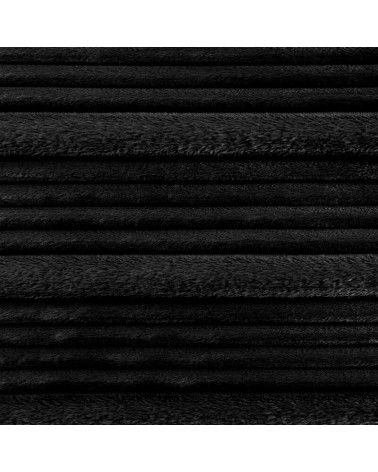 Koc pluszowy 200x220 Nina czarny Eurofirany