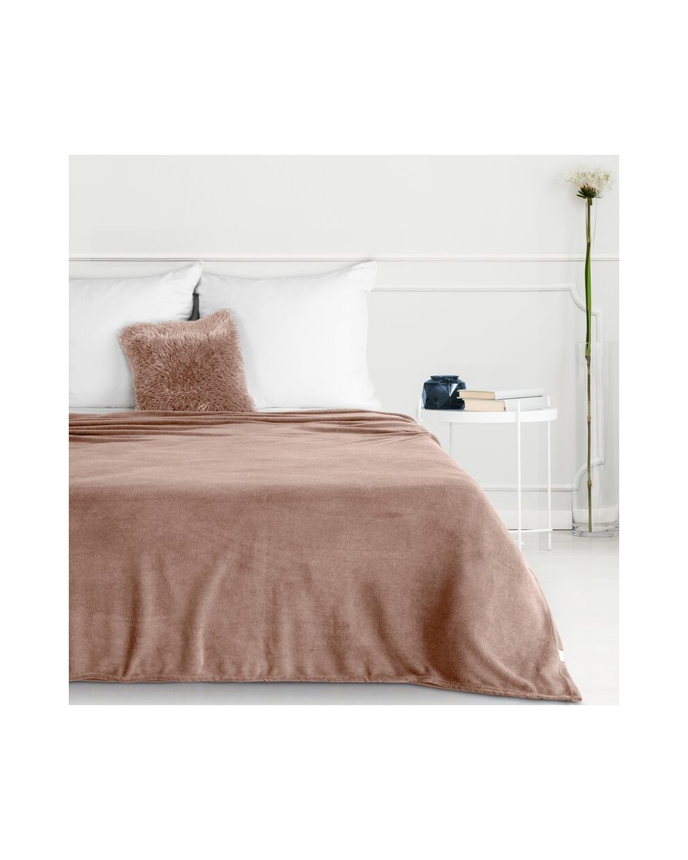 Koc pluszowy 150x200 Simple 1 mocha Eurofirany