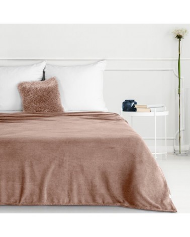 Koc pluszowy 150x200 Simple 1 mocha Eurofirany