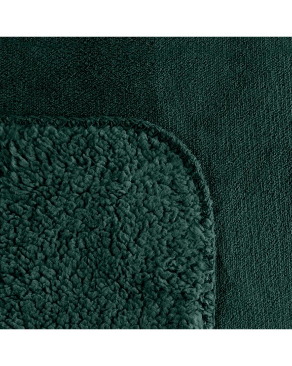 Koc sherpa baranek 150x200 Tedy ciemnozielony Eurofirany