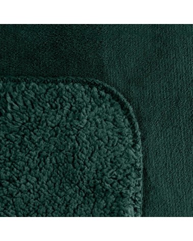 Koc sherpa baranek 150x200 Tedy ciemnozielony Eurofirany