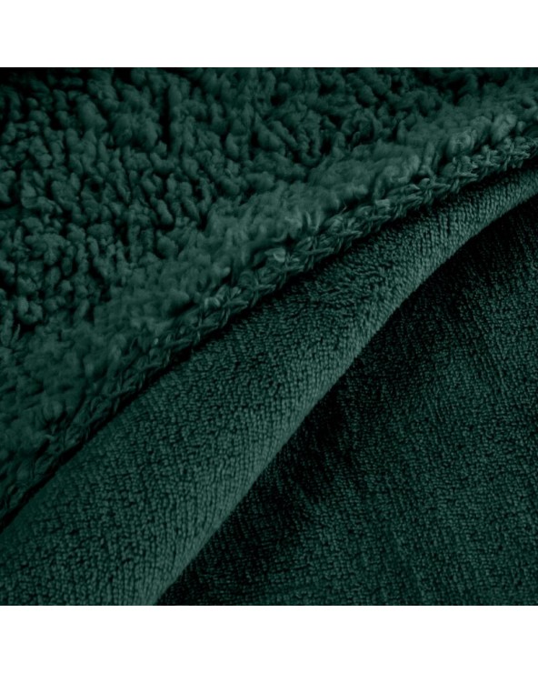 Koc sherpa baranek 150x200 Tedy ciemnozielony Eurofirany