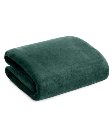 Koc sherpa baranek 200x220 Tedy ciemnozielony Eurofirany