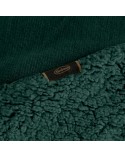 Koc sherpa baranek 200x220 Tedy ciemnozielony Eurofirany