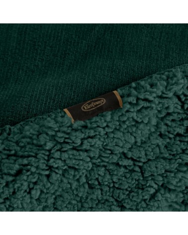 Koc sherpa baranek 200x220 Tedy ciemnozielony Eurofirany